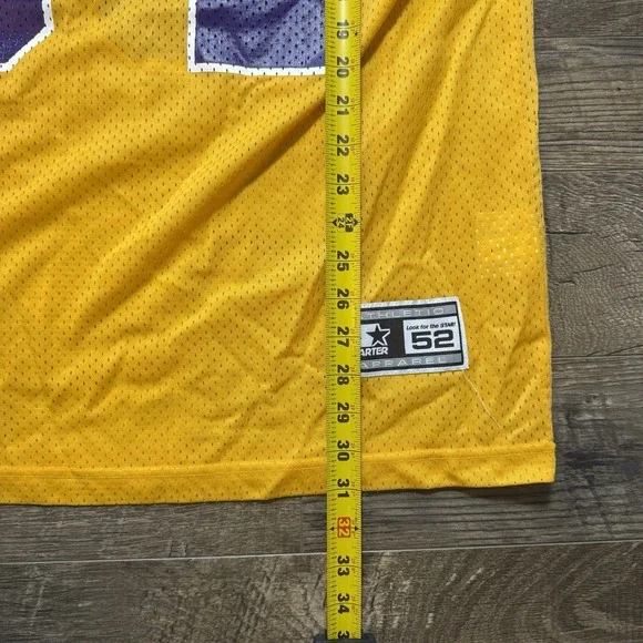 VINTAGE Minnesota Vikings Jersey Mens 52 XLarge Gold Starter Randy Moss NFL 90s - Picture 7 of 10